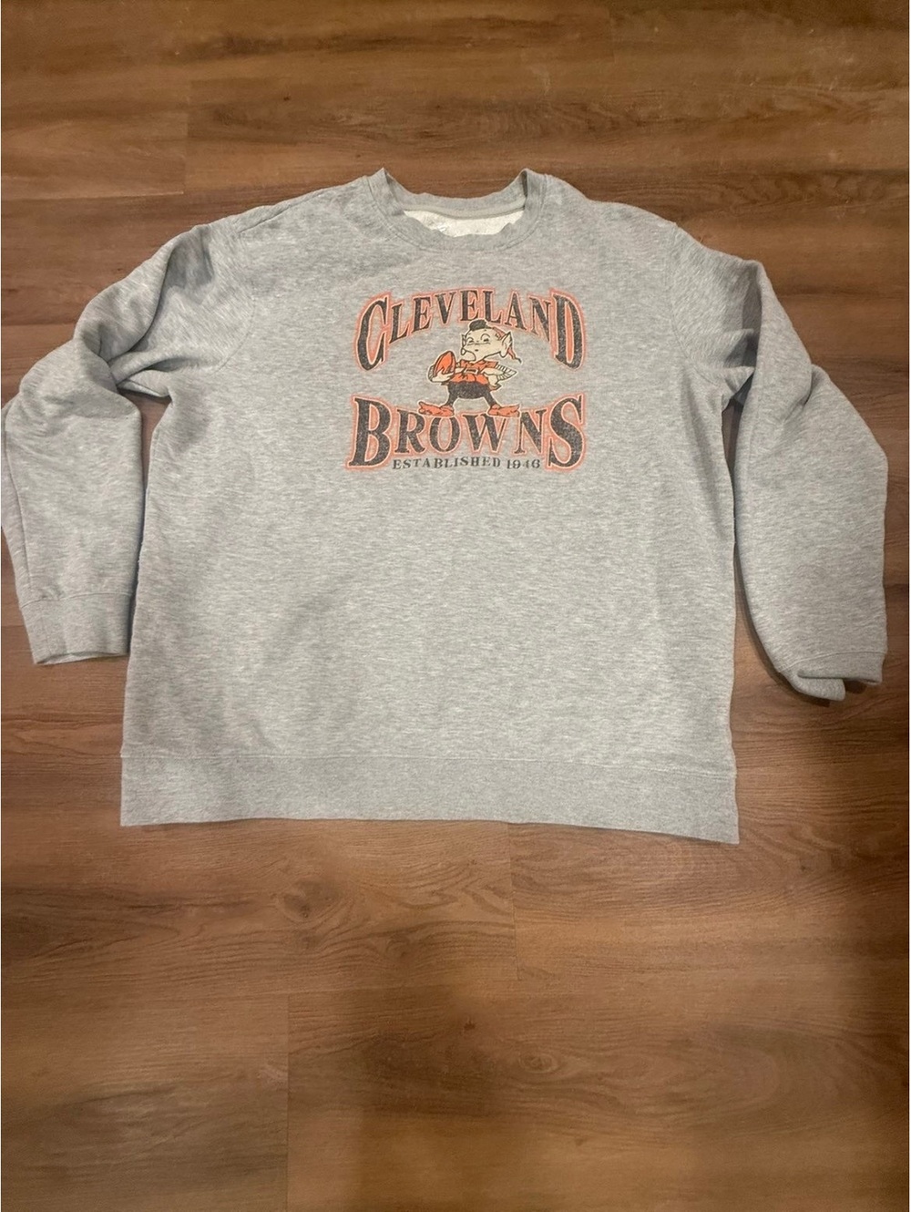 Fanatics Cleveland Browns Gray Long Sleeve Shirt